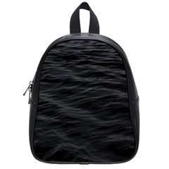 Dark Lake Ocean Pattern River Sea School Bags (small)  by Simbadda