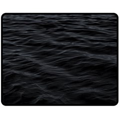 Dark Lake Ocean Pattern River Sea Fleece Blanket (medium) 