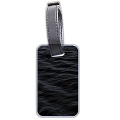 Dark Lake Ocean Pattern River Sea Luggage Tags (two Sides) by Simbadda