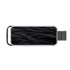 Dark Lake Ocean Pattern River Sea Portable Usb Flash (two Sides)