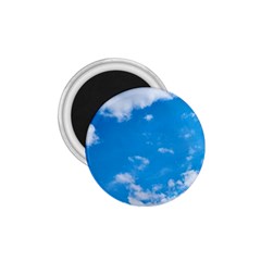 Sky Blue Clouds Nature Amazing 1 75  Magnets by Simbadda