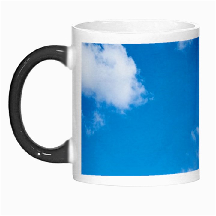 Sky Blue Clouds Nature Amazing Morph Mugs