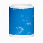 Sky Blue Clouds Nature Amazing Morph Mugs Center