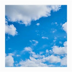 Sky Blue Clouds Nature Amazing Medium Glasses Cloth by Simbadda