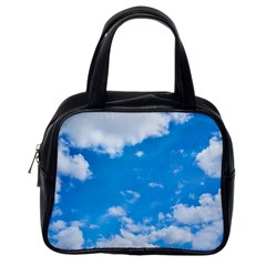 Sky Blue Clouds Nature Amazing Classic Handbags (one Side) by Simbadda