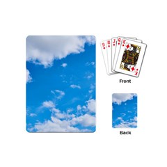 Sky Blue Clouds Nature Amazing Playing Cards (mini) 