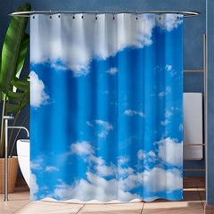 Sky Blue Clouds Nature Amazing Shower Curtain 60  X 72  (medium) 