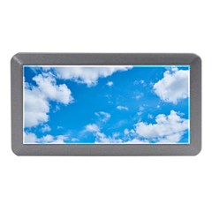 Sky Blue Clouds Nature Amazing Memory Card Reader (mini) by Simbadda