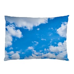 Sky Blue Clouds Nature Amazing Pillow Case (two Sides)