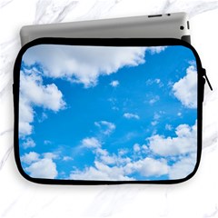 Sky Blue Clouds Nature Amazing Apple Ipad 2/3/4 Zipper Cases by Simbadda