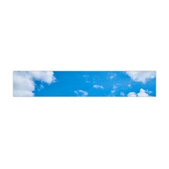 Sky Blue Clouds Nature Amazing Flano Scarf (mini)