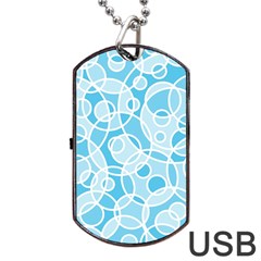 Pattern Dog Tag Usb Flash (two Sides)