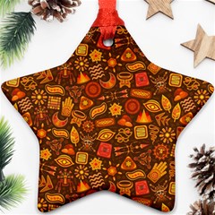 Pattern Background Ethnic Tribal Ornament (star) by Simbadda