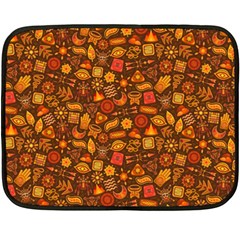 Pattern Background Ethnic Tribal Fleece Blanket (mini)