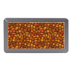 Pattern Background Ethnic Tribal Memory Card Reader (mini)