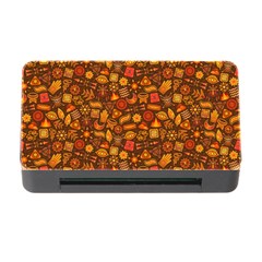 Pattern Background Ethnic Tribal Memory Card Reader With Cf