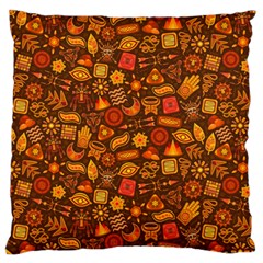 Pattern Background Ethnic Tribal Standard Flano Cushion Case (one Side)