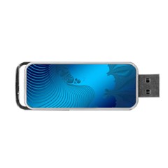 Fractals Lines Wave Pattern Portable Usb Flash (two Sides)