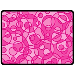 Pattern Double Sided Fleece Blanket (large) 