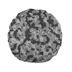 Camouflage Patterns  Standard 15  Premium Flano Round Cushions