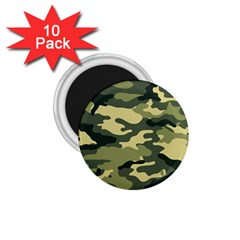 Camouflage Camo Pattern 1 75  Magnets (10 Pack)  by Simbadda