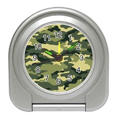 Camouflage Camo Pattern Travel Alarm Clocks by Simbadda