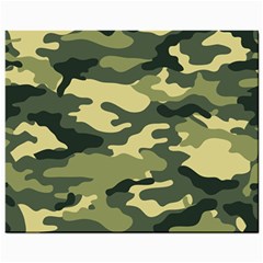 Camouflage Camo Pattern Mini Button Earrings