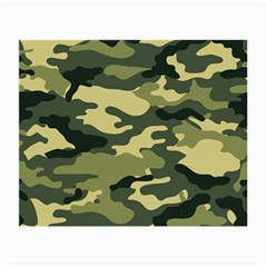 Camouflage Camo Pattern Small Glasses Cloth (2-side) by Simbadda