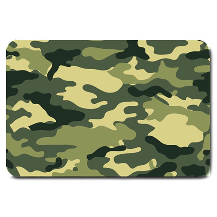 Camouflage Camo Pattern Large Doormat 