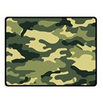 Camouflage Camo Pattern Fleece Blanket (Small) 50 x40  Blanket Front