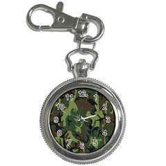 Military Camouflage Pattern Key Chain Watches by Simbadda