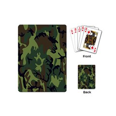 Military Camouflage Pattern Playing Cards (mini) 