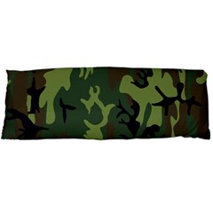 Military Camouflage Pattern Body Pillow Case Dakimakura (two Sides) by Simbadda