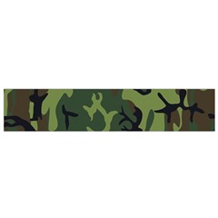 Military Camouflage Pattern Flano Scarf (small) by Simbadda