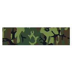 Military Camouflage Pattern Satin Scarf (oblong) by Simbadda