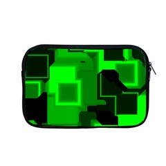 Green Cyber Glow Pattern Apple Macbook Pro 13  Zipper Case