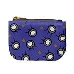 Rockets In The Blue Sky Surrounded Mini Coin Purses Front