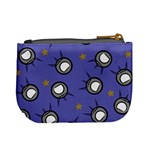 Rockets In The Blue Sky Surrounded Mini Coin Purses Back