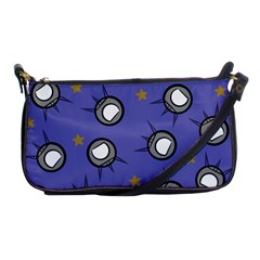 Rockets In The Blue Sky Surrounded Shoulder Clutch Bags by Simbadda