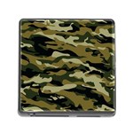 Military Vector Pattern Texture Memory Card Reader (Square) Front