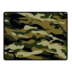 Military Vector Pattern Texture Fleece Blanket (small) by Simbadda