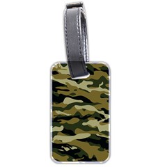 Military Vector Pattern Texture Luggage Tags (two Sides) by Simbadda