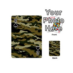 Military Vector Pattern Texture Playing Cards 54 (mini) 