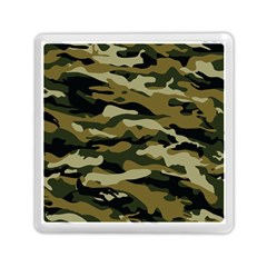 Military Vector Pattern Texture Memory Card Reader (square)  by Simbadda