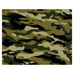 Military Vector Pattern Texture Double Sided Flano Blanket (medium)  by Simbadda