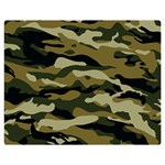 Military Vector Pattern Texture Double Sided Flano Blanket (Medium)  60 x50  Blanket Front