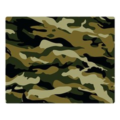 Military Vector Pattern Texture Double Sided Flano Blanket (large) 