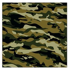 Military Vector Pattern Texture Large Satin Scarf (square) by Simbadda