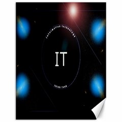 This Is An It Logo Canvas 12  X 16   by Simbadda