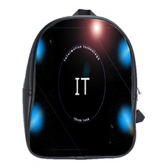 This Is An It Logo School Bags(large)  by Simbadda